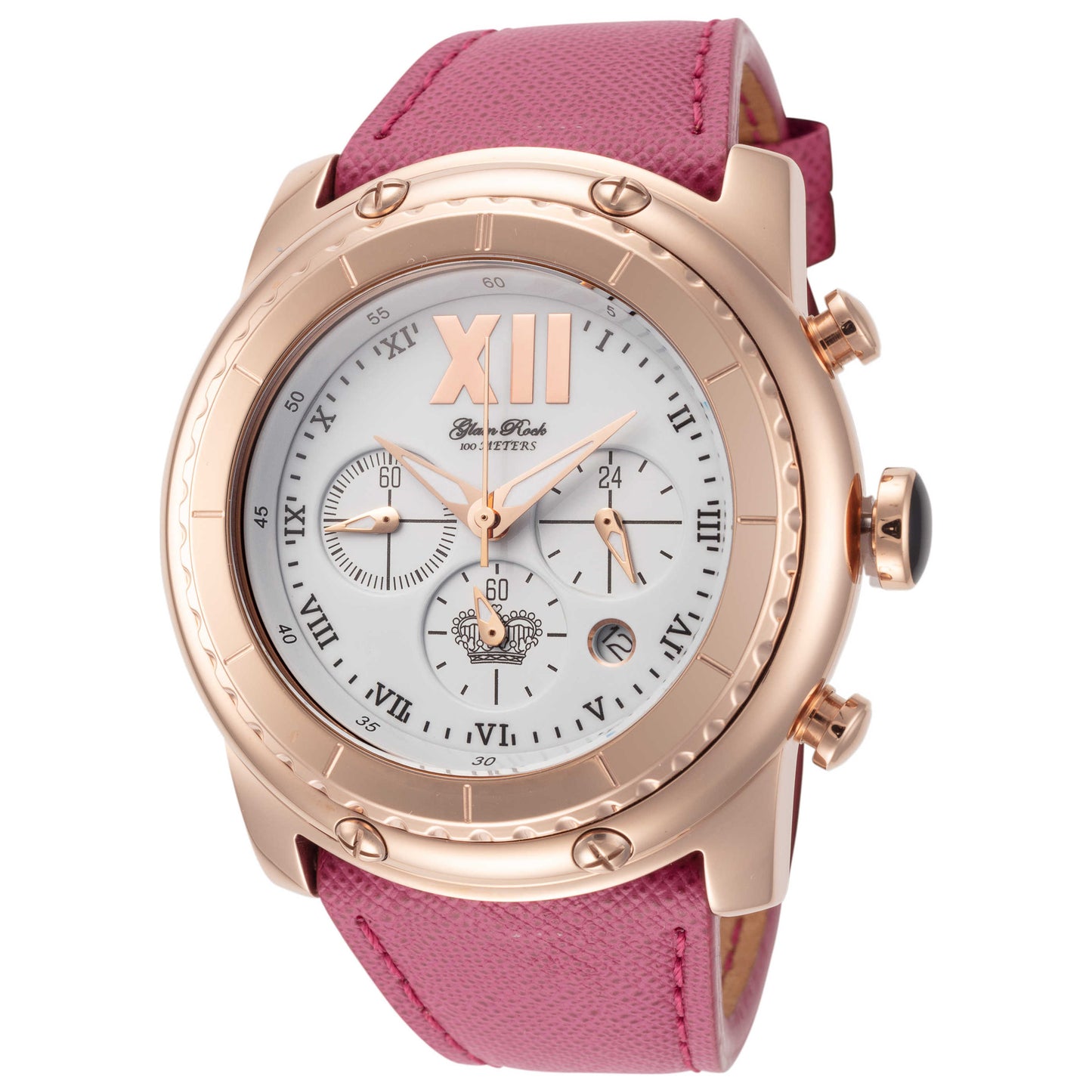 Front view of Glam Rock Miami Women's Quartz Watch GR-012-22