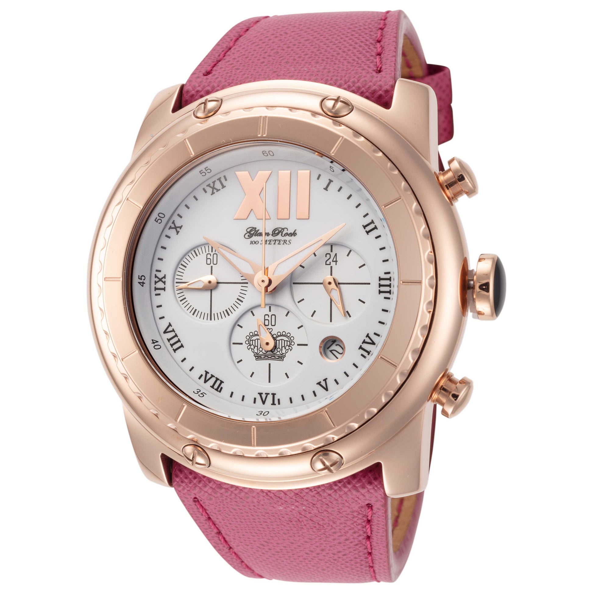 Front view of Glam Rock Miami Women's Quartz Watch GR-012-22