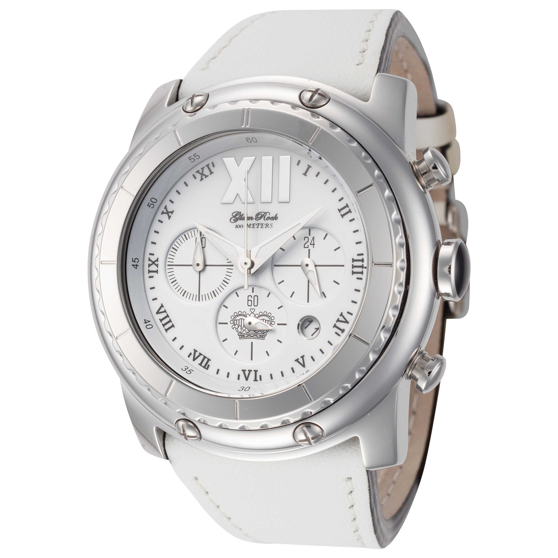Front view of Glam Rock Miami Women's Quartz Watch GR-014-22