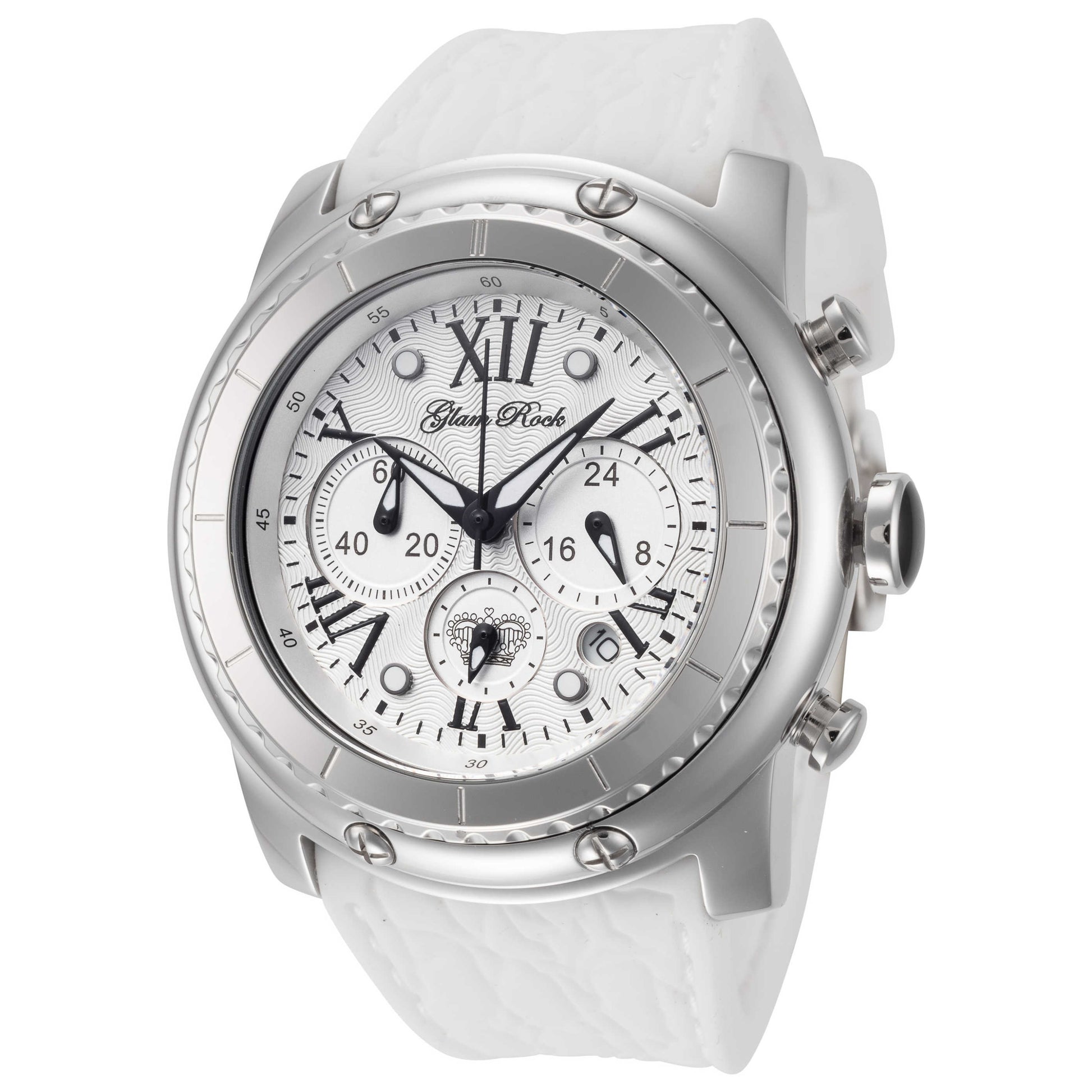 Front view of Glam Rock Miami Women's Quartz Watch GR-016-22W