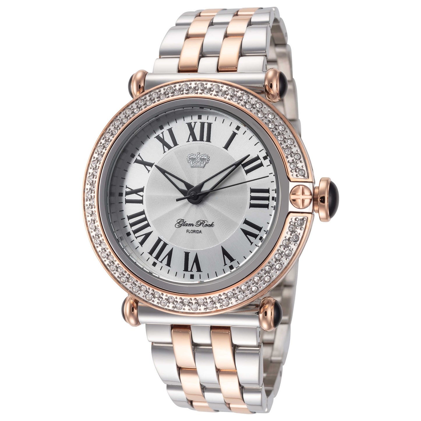 Front view of Glam Rock Florida Women's Quartz Watch GR-022-22DS