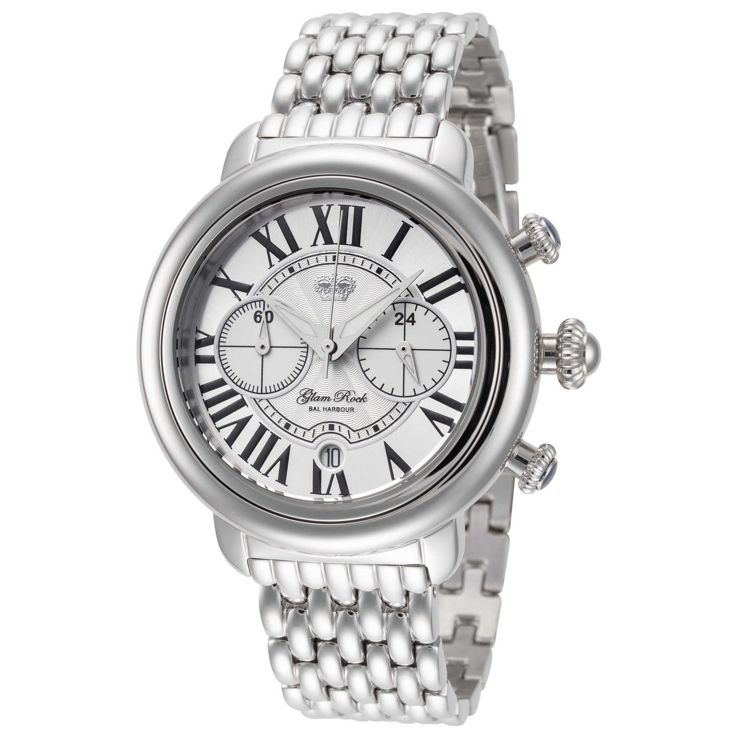 Front view of Glam Rock Ball Harbour Women's Quartz Watch GR-029-22