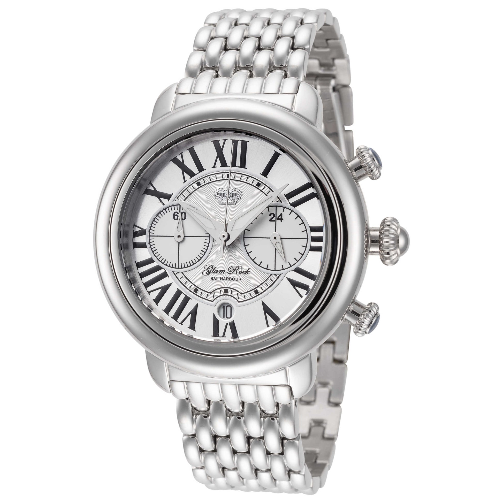 Front view of Glam Rock Ball Harbour Women's Quartz Watch GR-029-22