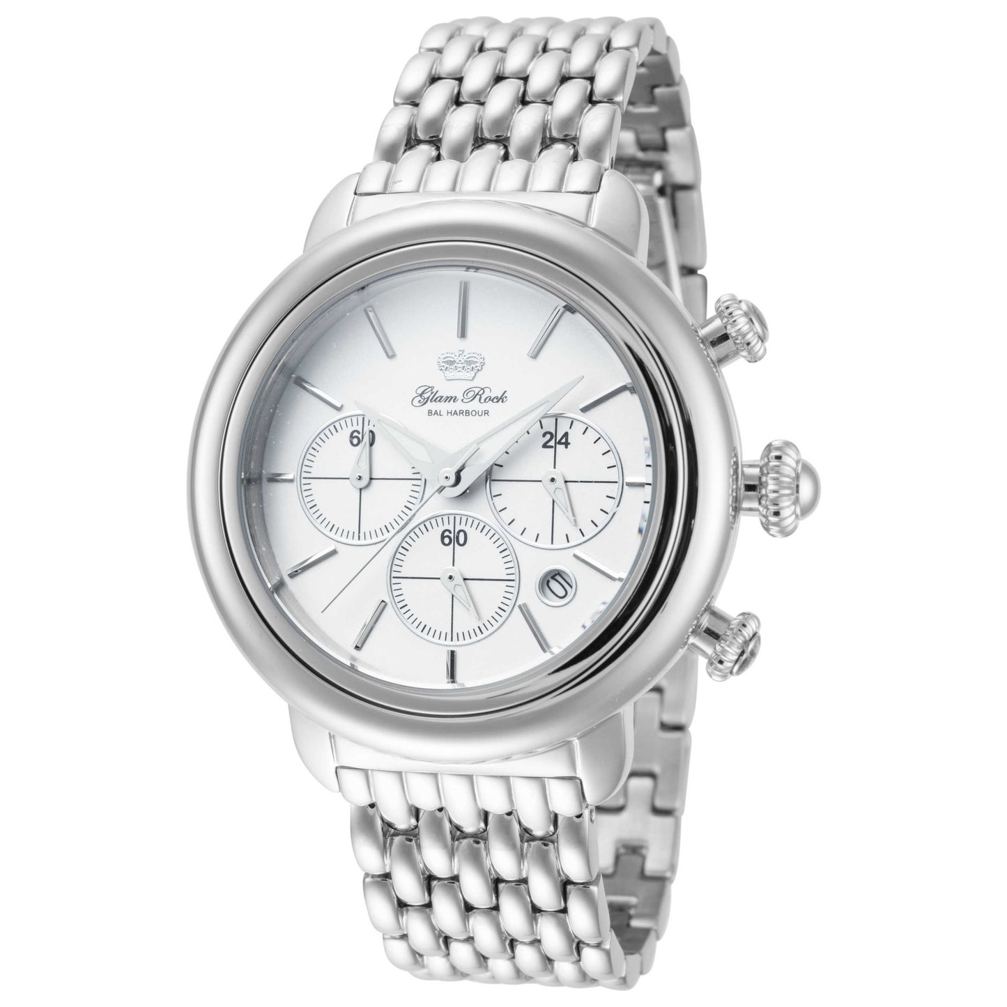 Front view of Glam Rock Ball Harbour Women's Quartz Watch GR-033-22