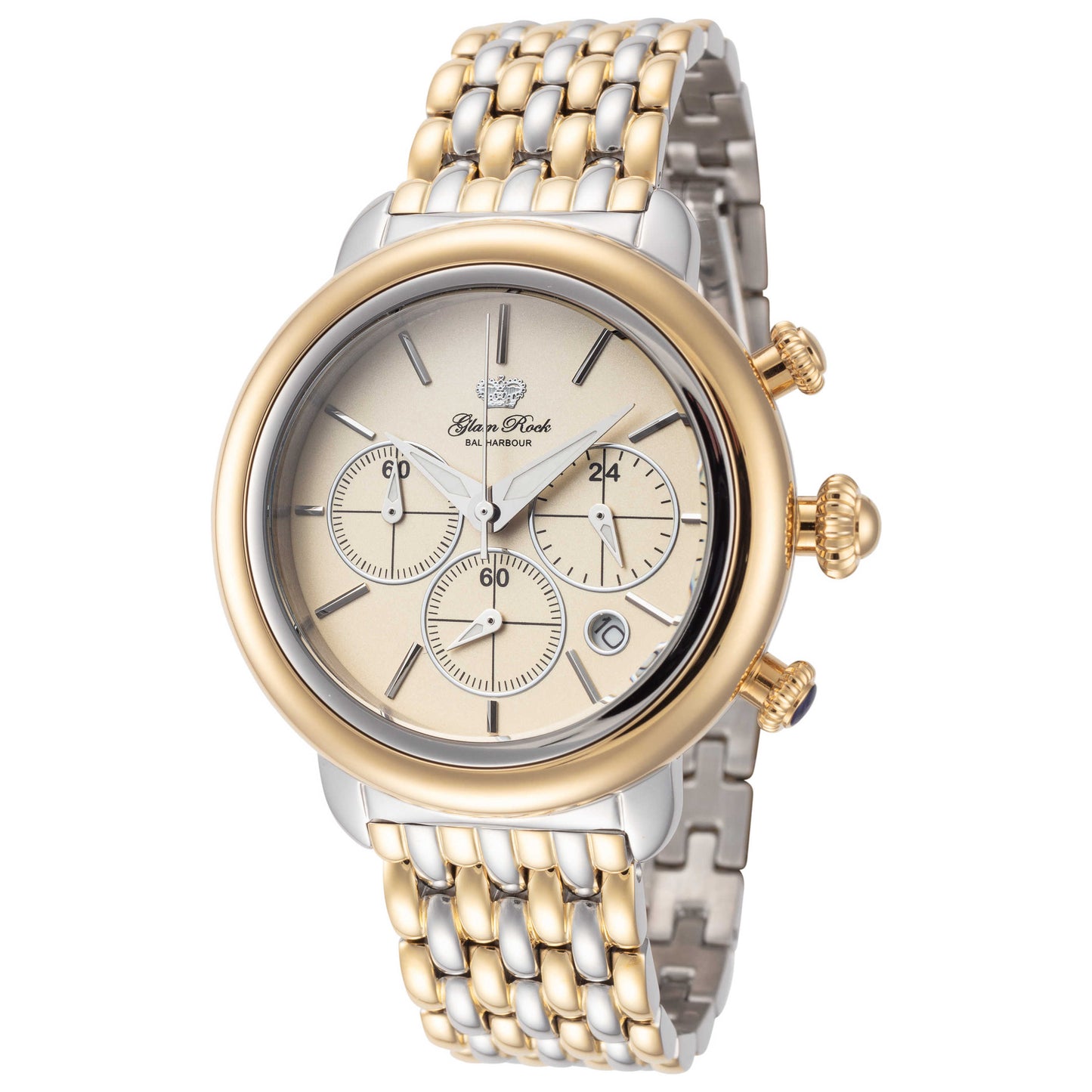 Front view of Glam Rock Ball Harbour Women's Quartz Watch GR-034-22