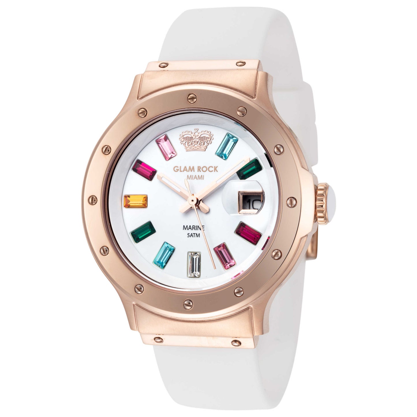 Front view of Glam Rock Marine Women's Quartz Watch GR-046-22