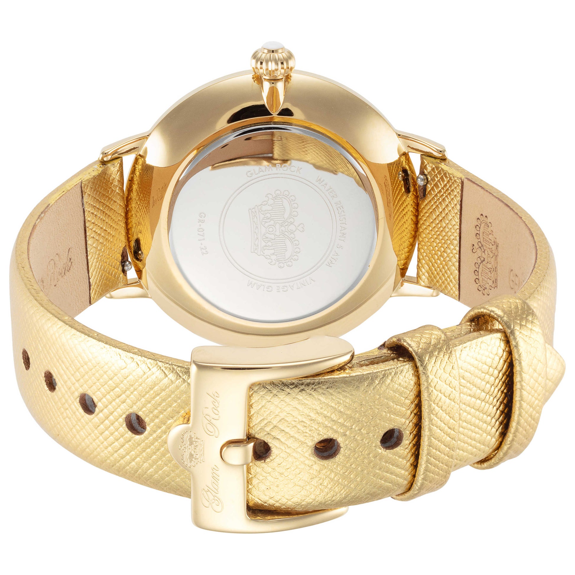 Glam Rock Slim Vintage Glam Women's Quartz Watch GR-071-22 - Image #2