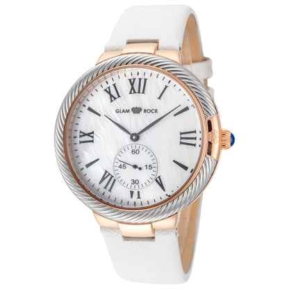 Front view of Glam Rock Twisted Women's Quartz Watch GR-075-22