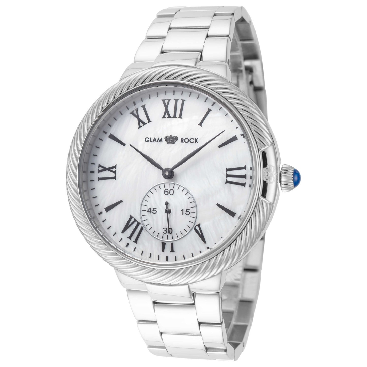 Front view of Glam Rock Twisted Women's Quartz Watch GR-077-22