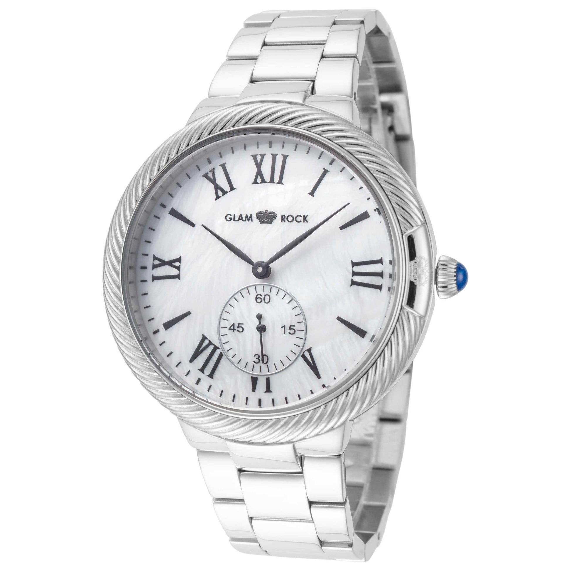 Front view of Glam Rock Twisted Women's Quartz Watch GR-077-22