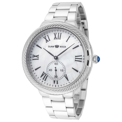 Front view of Glam Rock Twisted Women's Quartz Watch GR-077-22