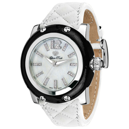 Front view of Glam Rock Miami Women's Quartz Watch GR10024N