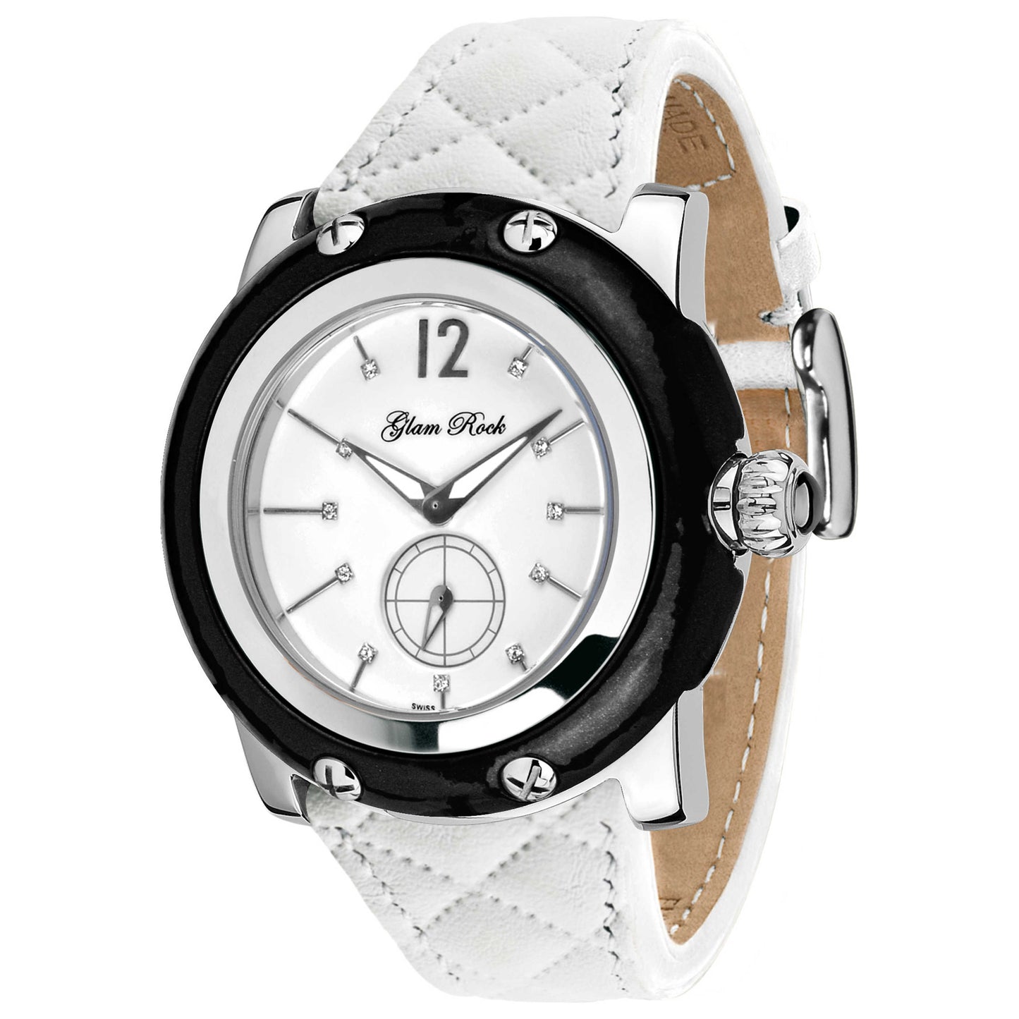 Front view of Glam Rock Miami Women's Quartz Watch GR10058N