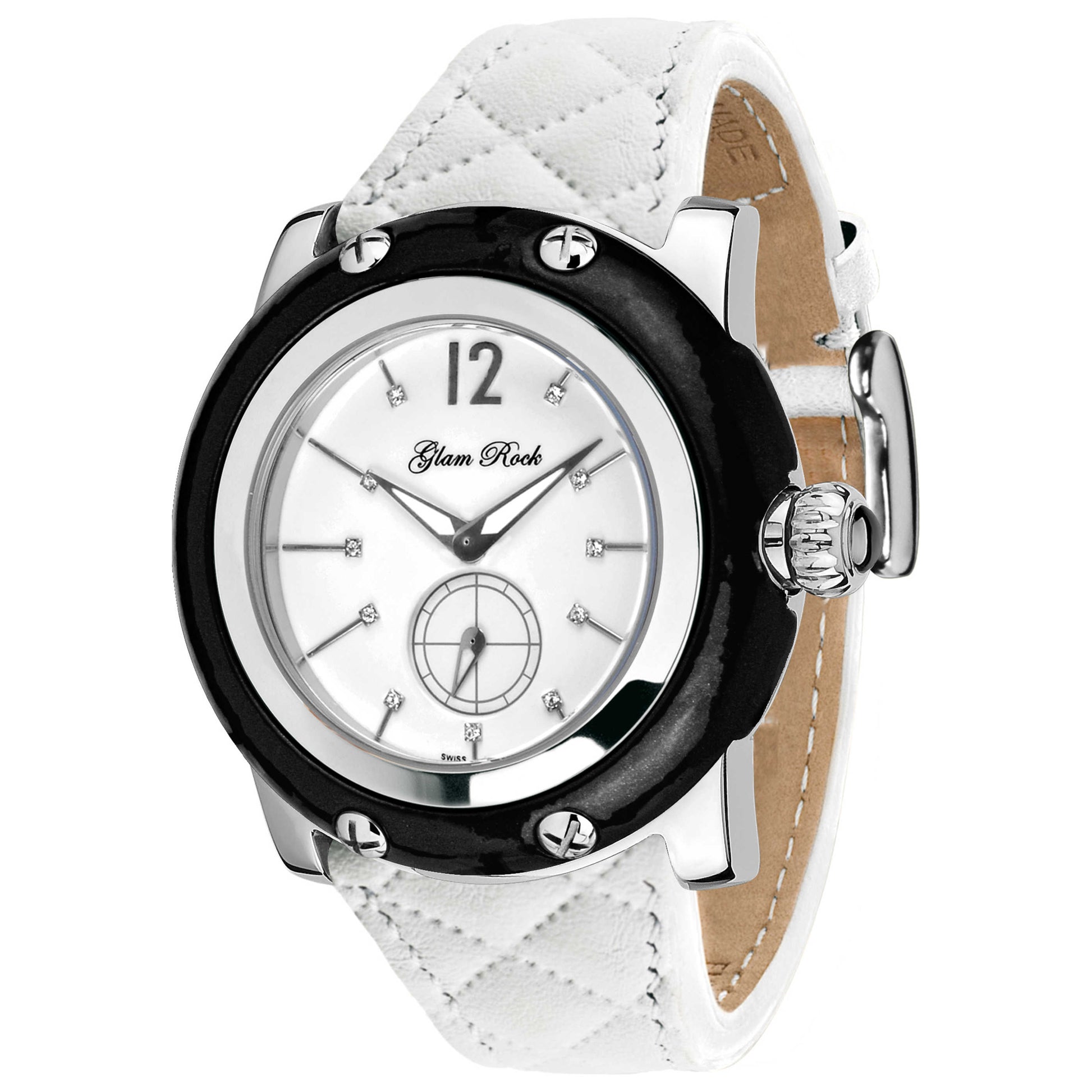 Front view of Glam Rock Miami Women's Quartz Watch GR10058N