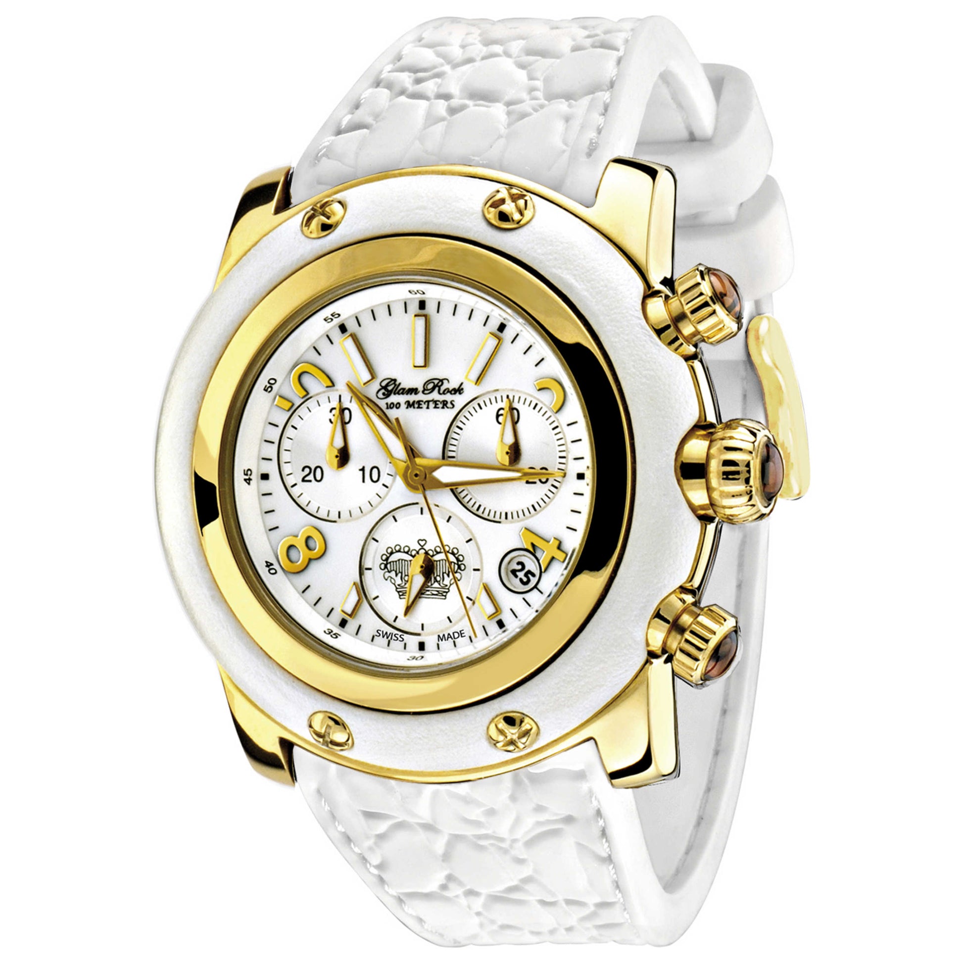 Front view of Glam Rock Miami Women's Quartz Watch GR10101S