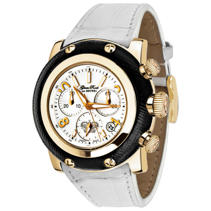 Front view of Glam Rock Miami Women's Quartz Watch GR10196BW