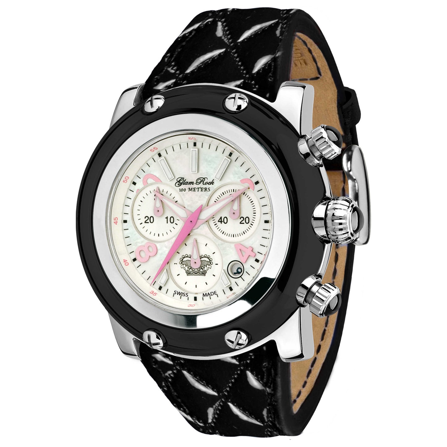 Front view of Glam Rock Miami Women's Quartz Watch GR10198