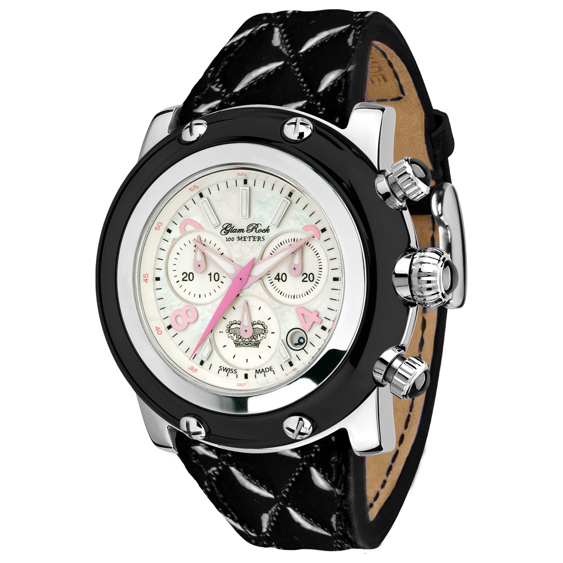 Front view of Glam Rock Miami Women's Quartz Watch GR10198