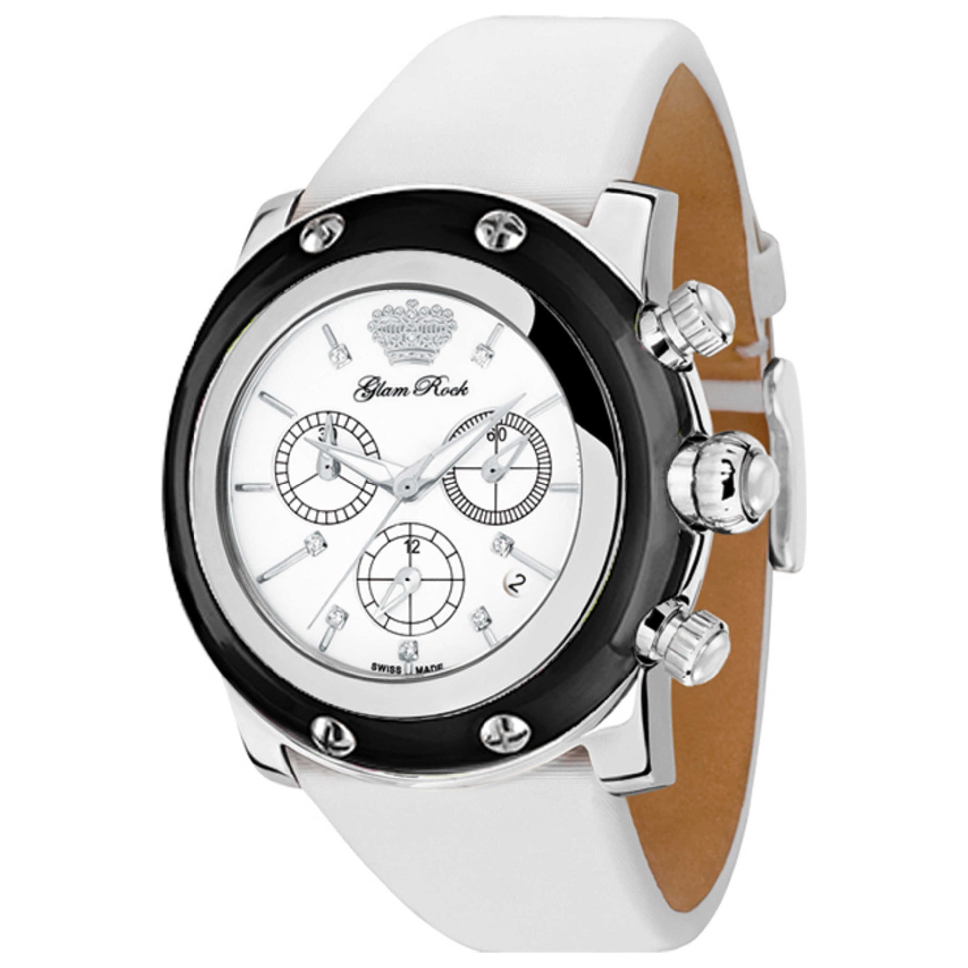 Front view of Glam Rock Miami Women's Quartz Watch GR10512