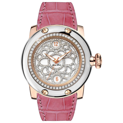 Front view of Glam Rock Miami Women's Quartz Watch GR10521DROSE