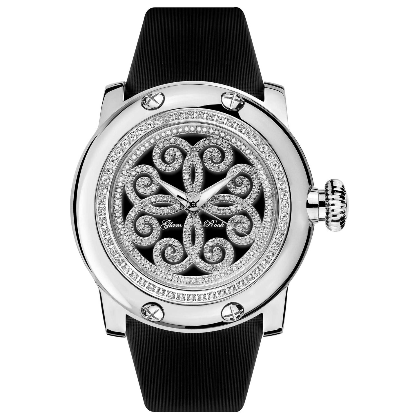 Front view of Glam Rock Miami Women's Quartz Watch GR10524D