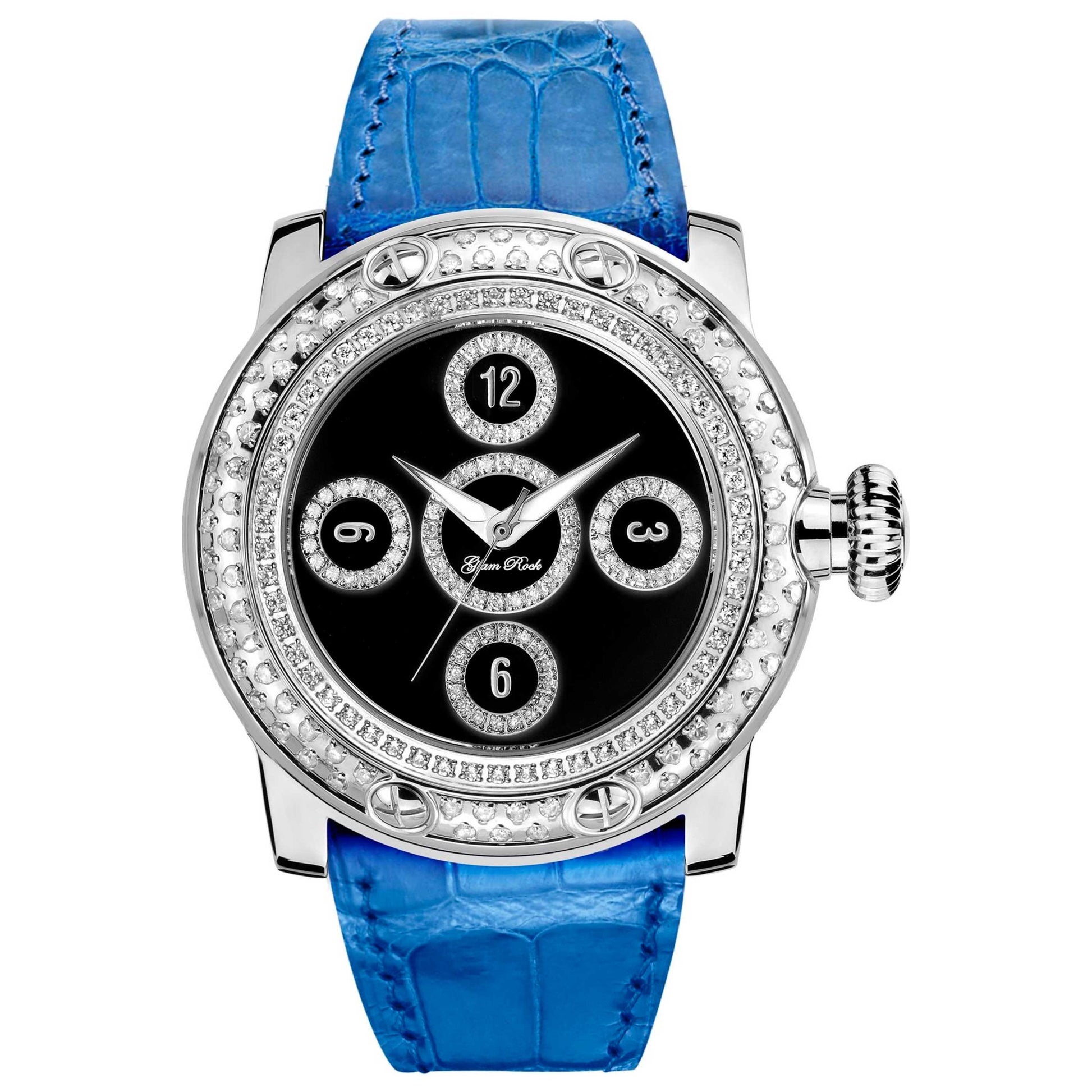 Front view of Glam Rock Miami Women's Quartz Watch GR10527D