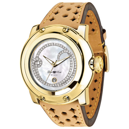 Front view of Glam Rock Miami Women's Quartz Watch GR10530LV