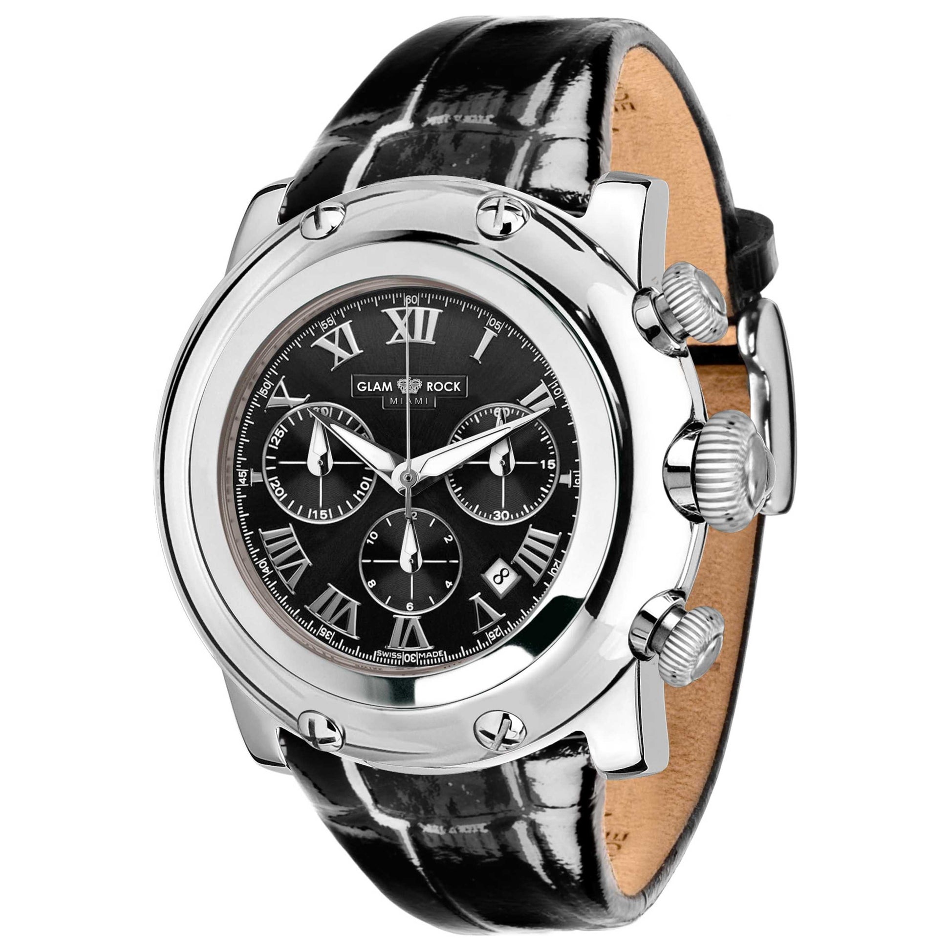 Front view of Glam Rock Miami Unisex Quartz Watch GR11124