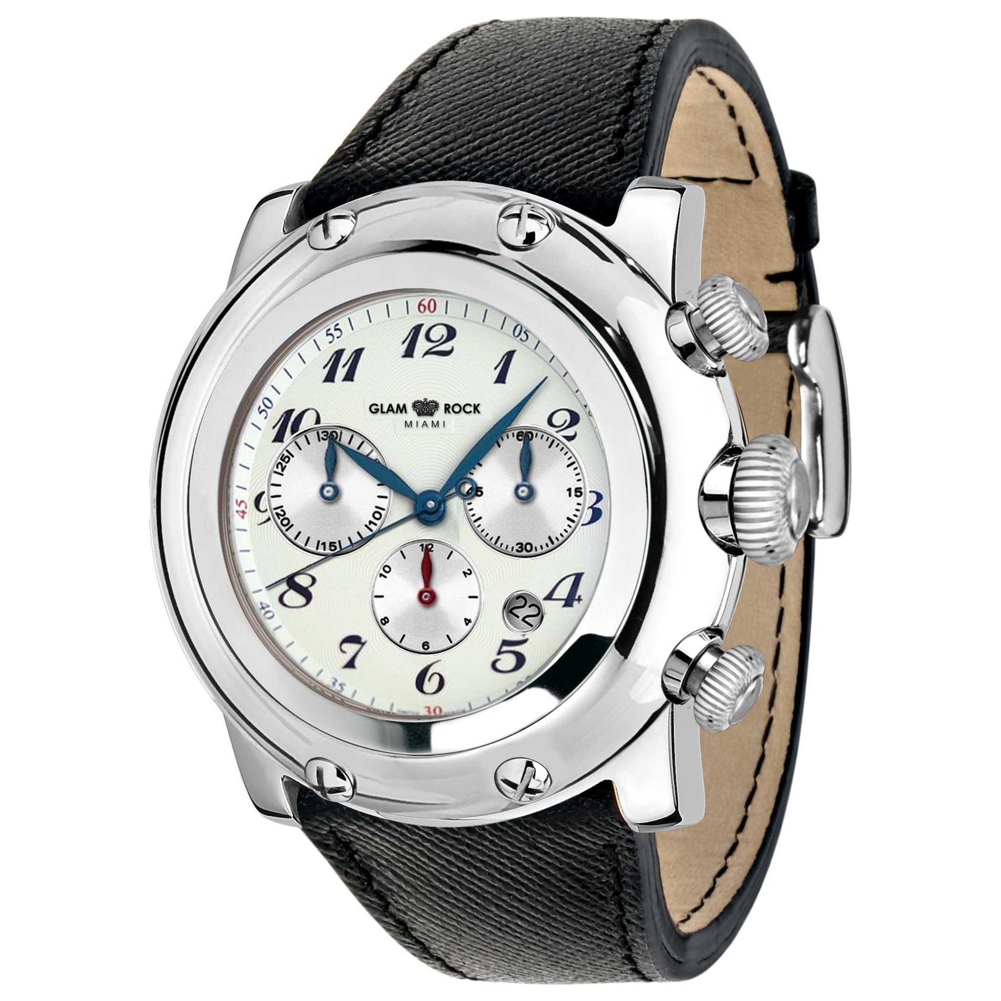Front view of Glam Rock Miami Unisex Quartz Watch GR11127