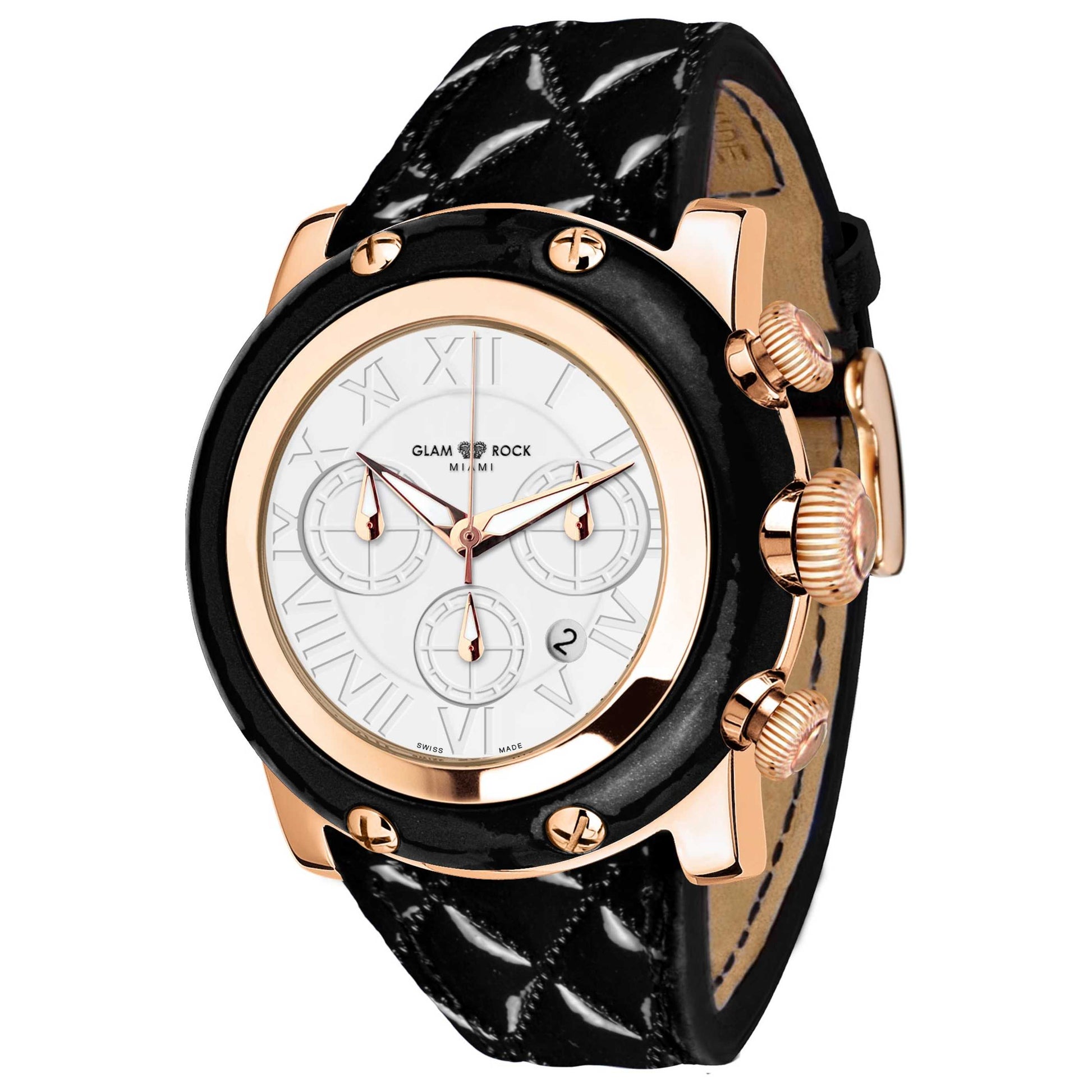 Front view of Glam Rock Miami Women's Quartz Watch GR11132