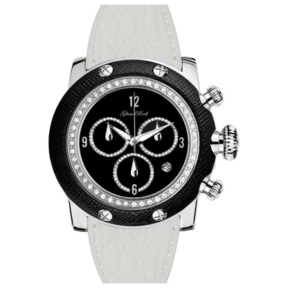 Front view of Glam Rock Miami Women's Quartz Watch GR11148DSIL