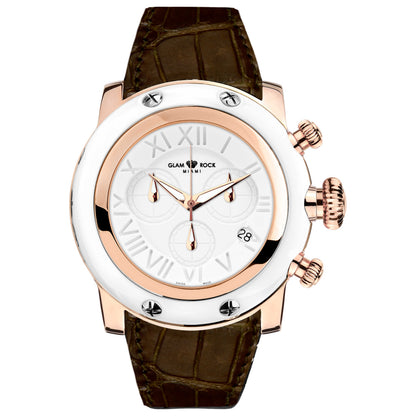 Front view of Glam Rock Miami Women's Quartz Watch GR11150ALL