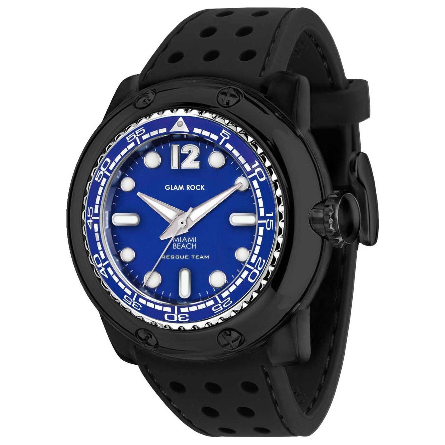 Front view of Glam Rock Miami Beach Men's Quartz Watch GR20024