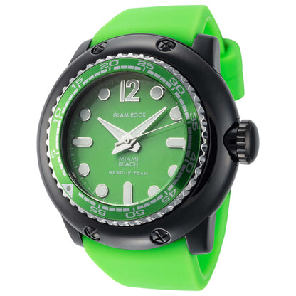 Front view of Glam Rock Miami Beach Men's Quartz Watch GR20025
