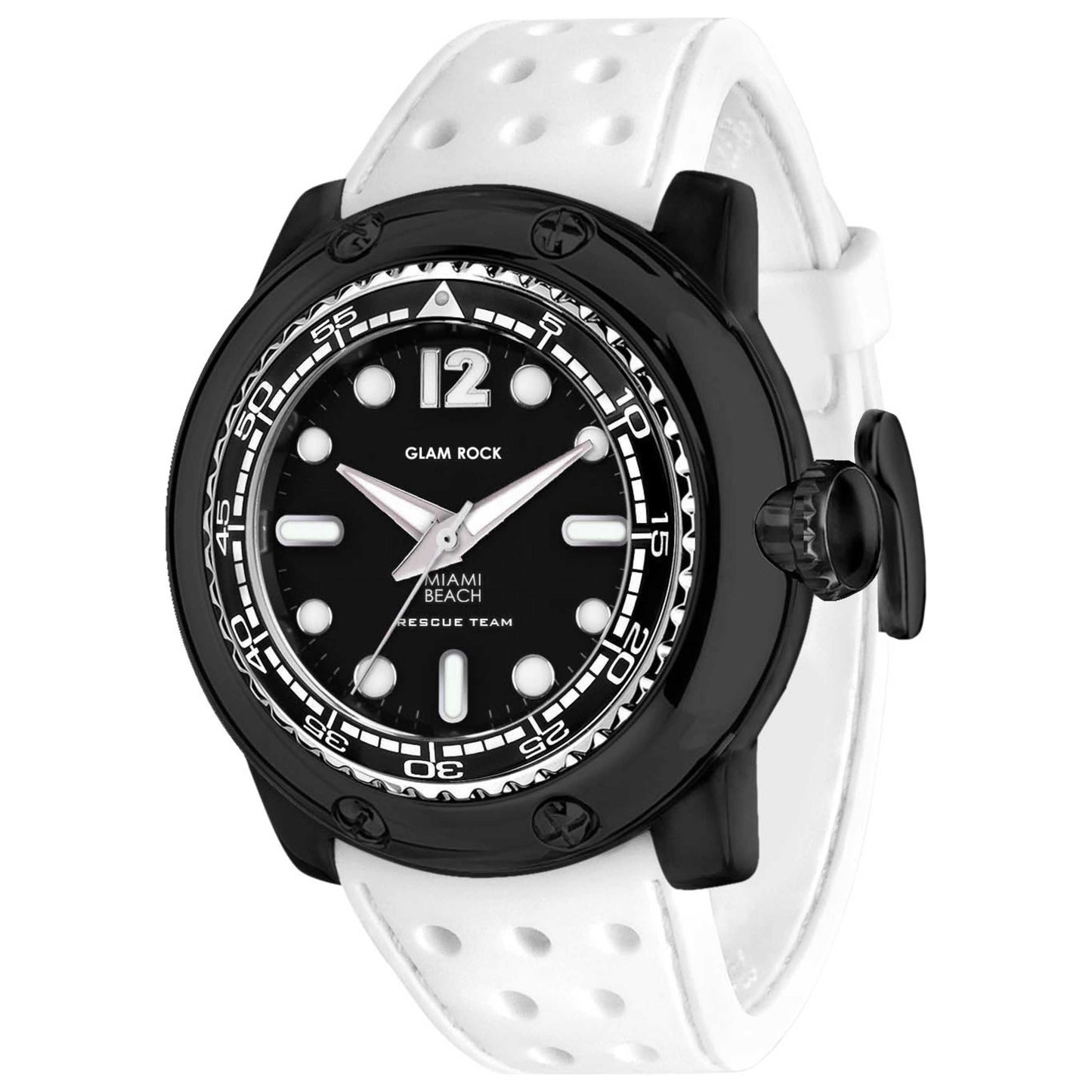 Front view of Glam Rock Miami Beach Men's Quartz Watch GR20026
