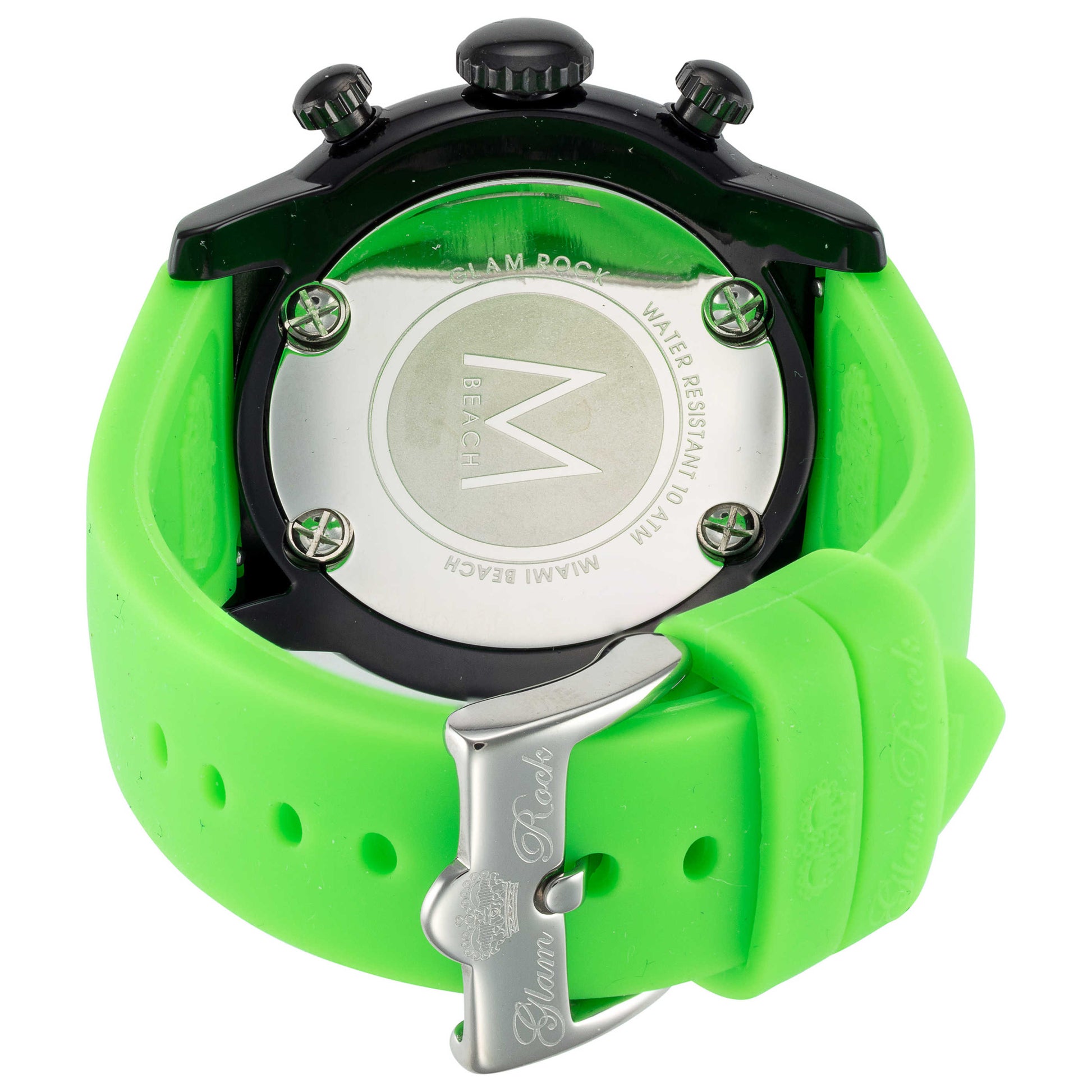 Back view of Glam Rock Miami Beach Men's Quartz Watch GR20144