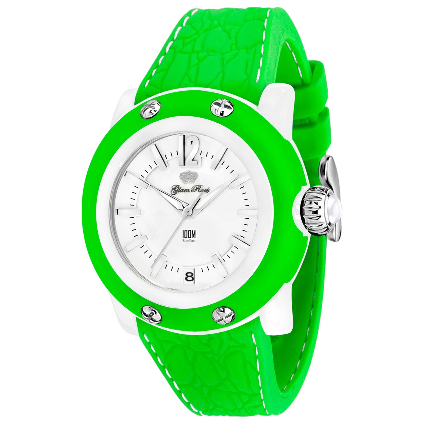 Front view of Glam Rock Miami Beach Women's Quartz Watch GR23002