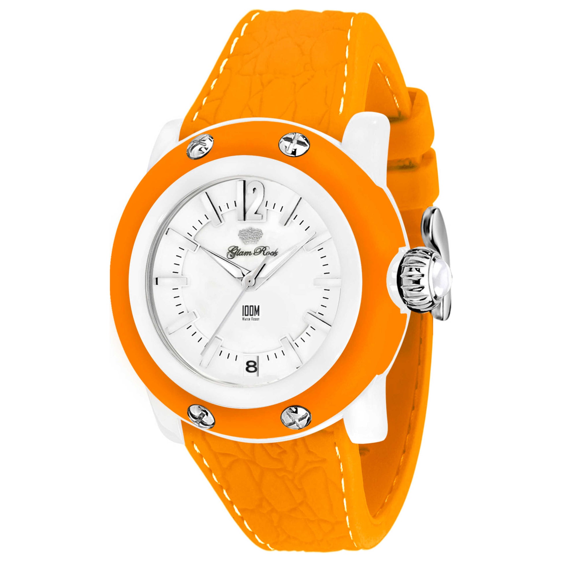 Front view of Glam Rock Miami Beach Women's Quartz Watch GR23003