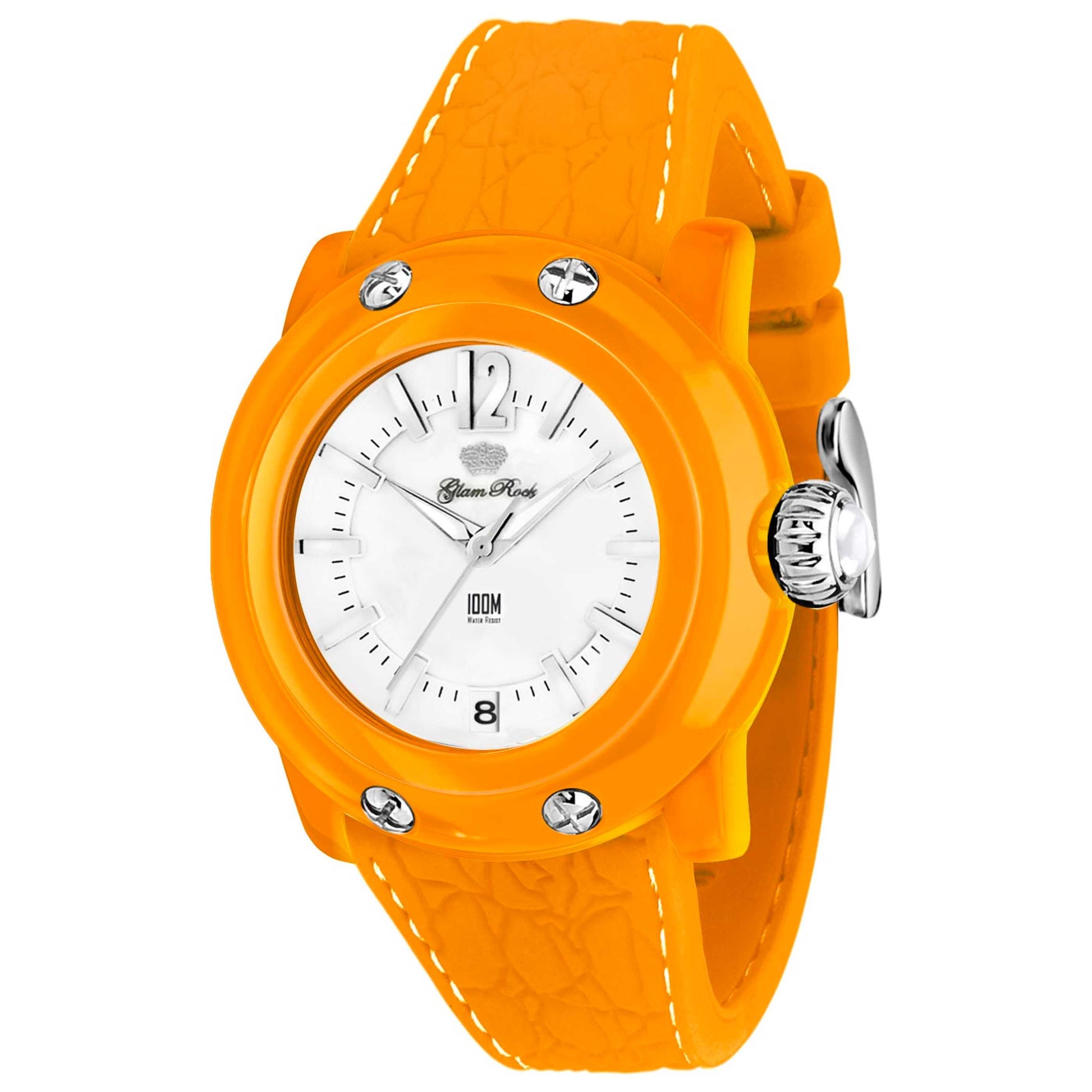 Front view of Glam Rock Miami Beach Women's Quartz Watch GR23014