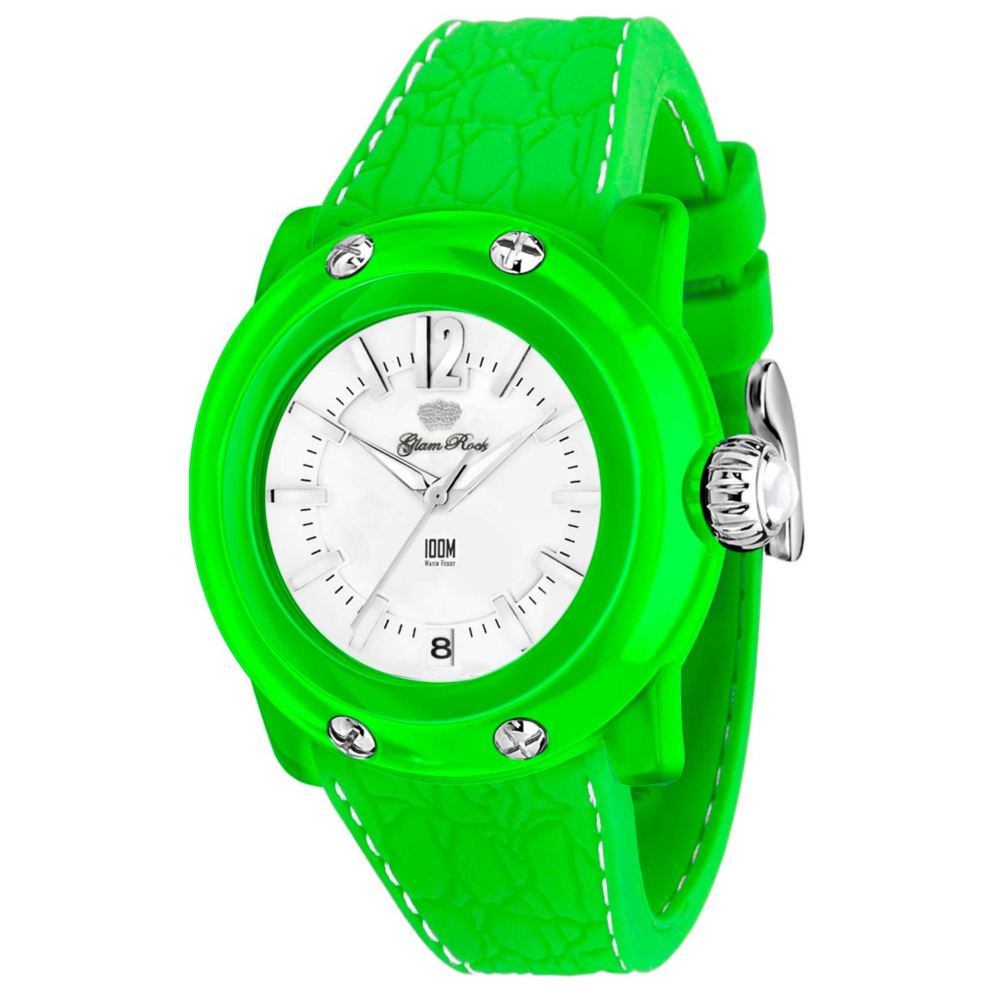 Front view of Glam Rock Miami Beach Women's Quartz Watch GR23015