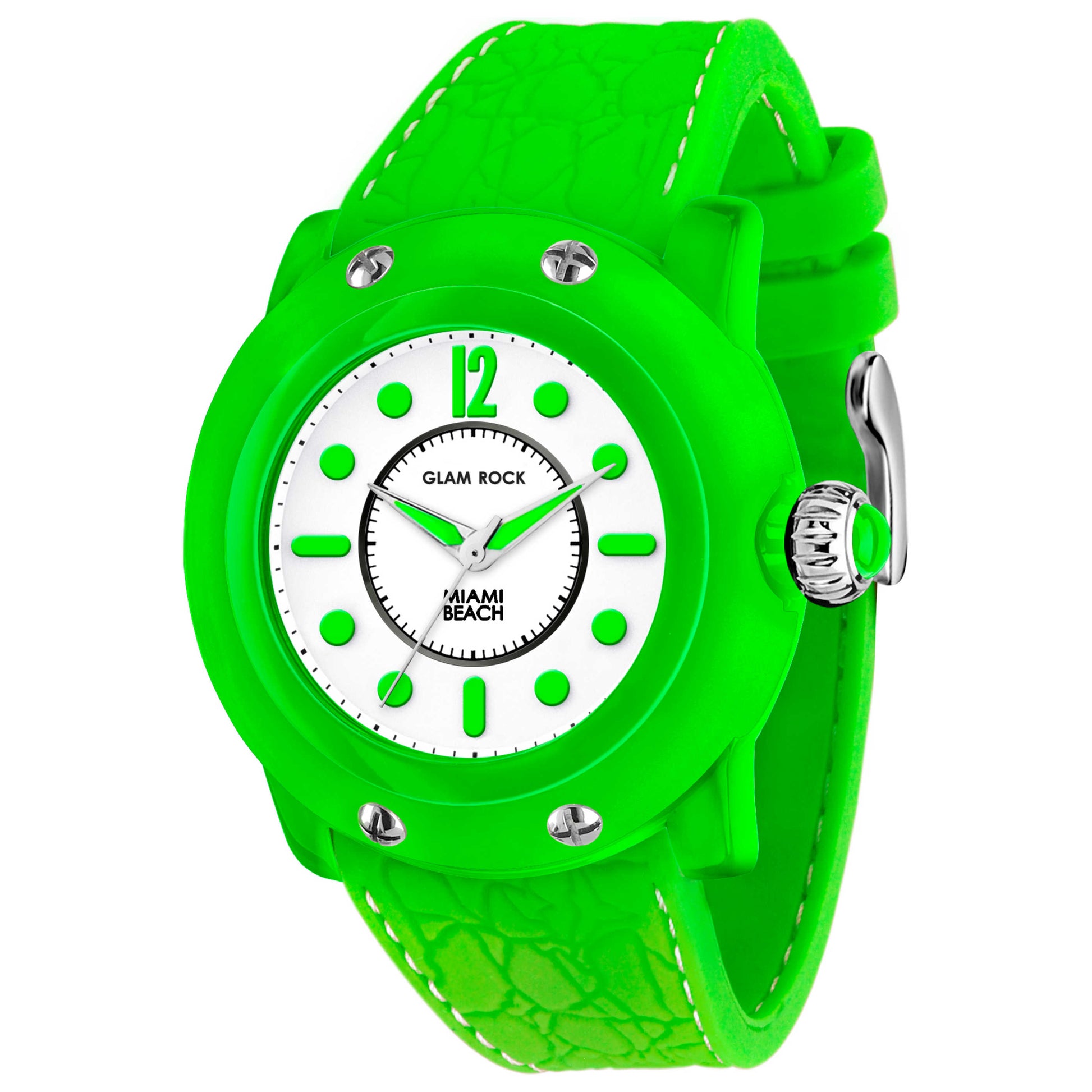 Front view of Glam Rock Miami Beach Women's Quartz Watch GR25021