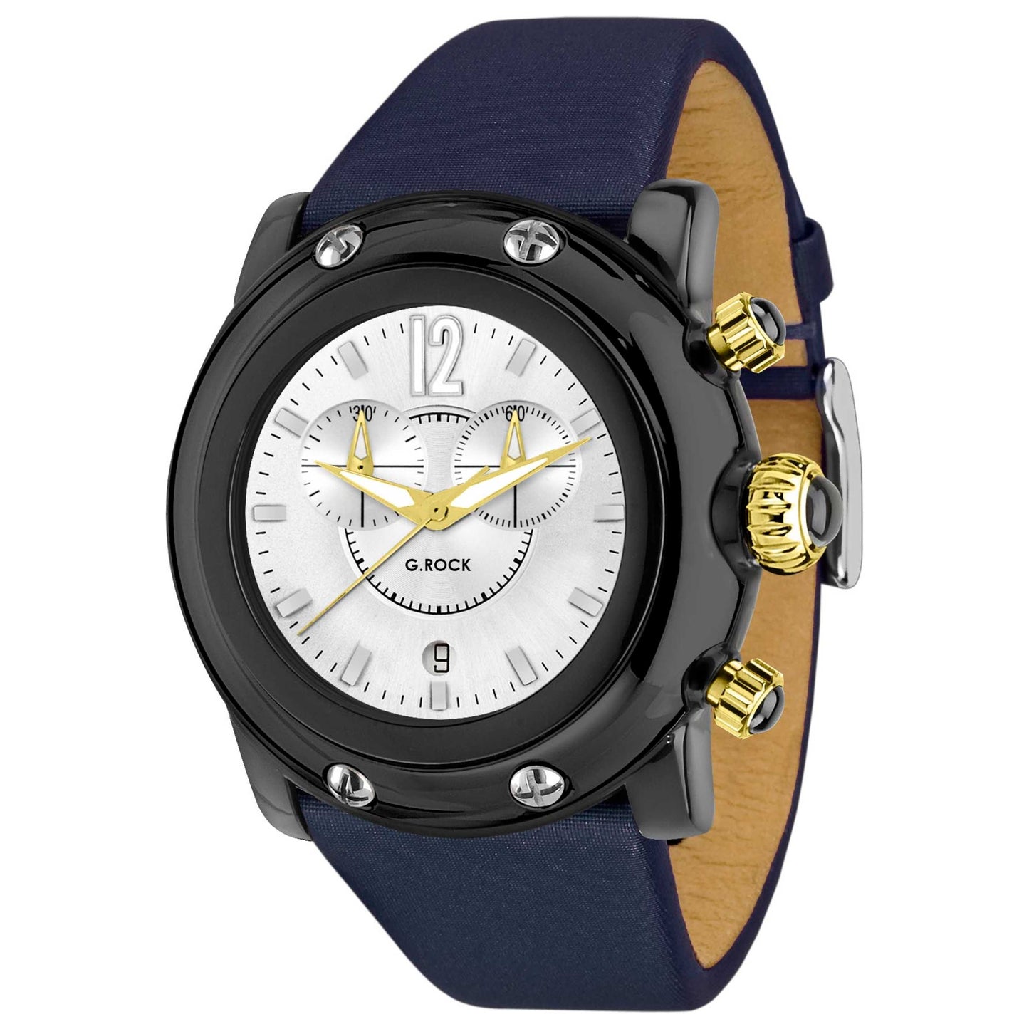 Front view of Glam Rock Miami Beach Unisex Quartz Watch GR25139
