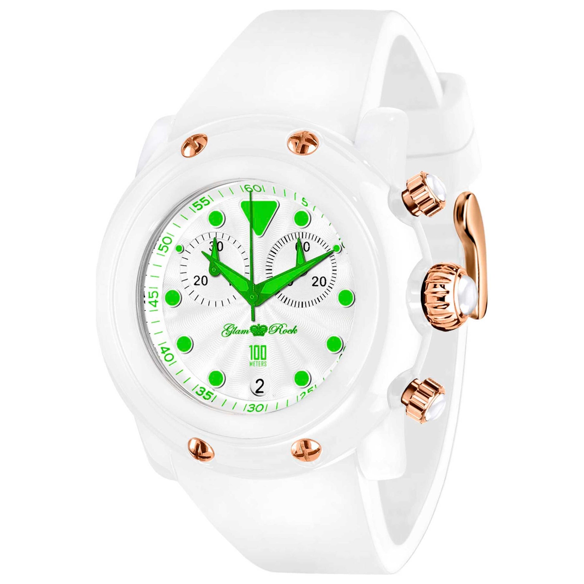 Front view of Glam Rock Miami Beach Women's Quartz Watch GR2513
