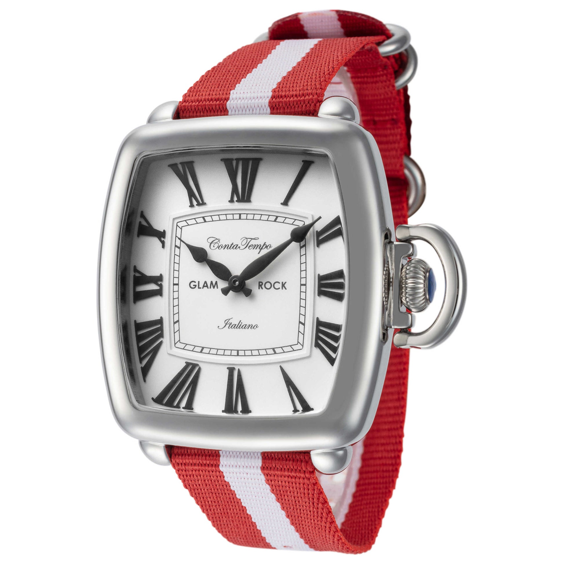 Front view of Glam Rock Vintage Men's Quartz Watch GR28085F