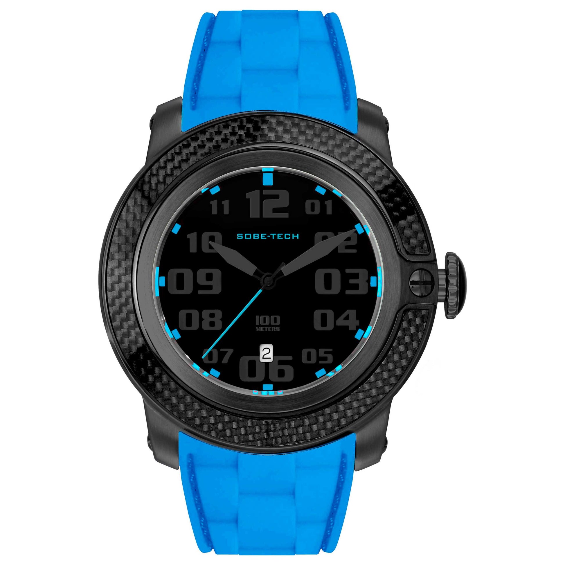 Front view of Glam Rock Sobe Men's Quartz Watch GR33000