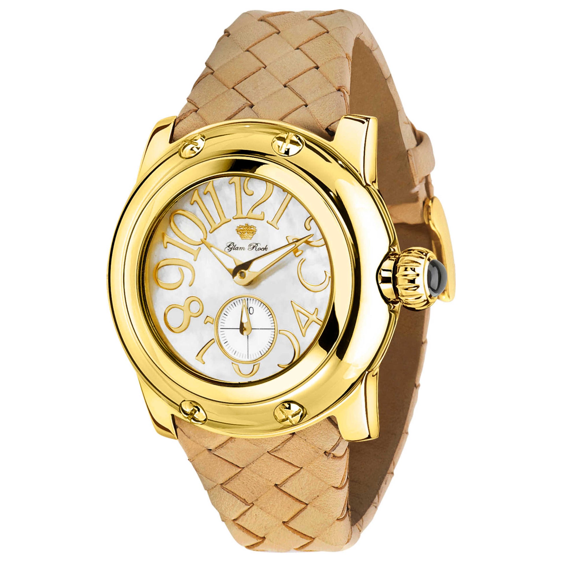 Front view of Glam Rock Palm Beach Women's Quartz Watch GR40037