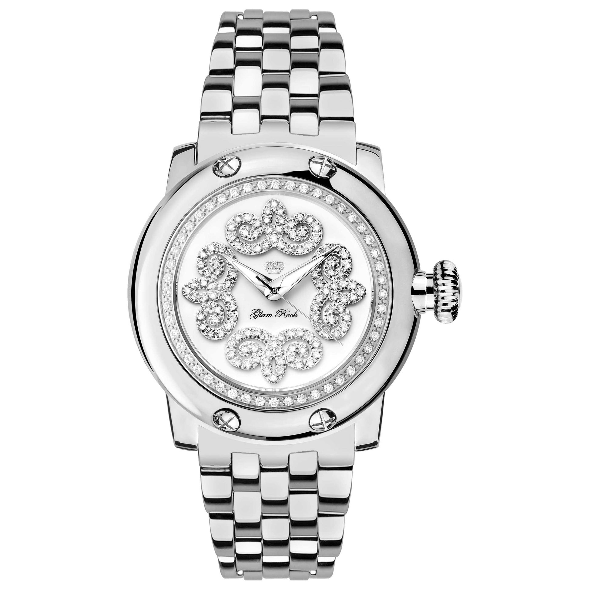 Front view of Glam Rock Palm Beach Women's Quartz Watch GR40414D
