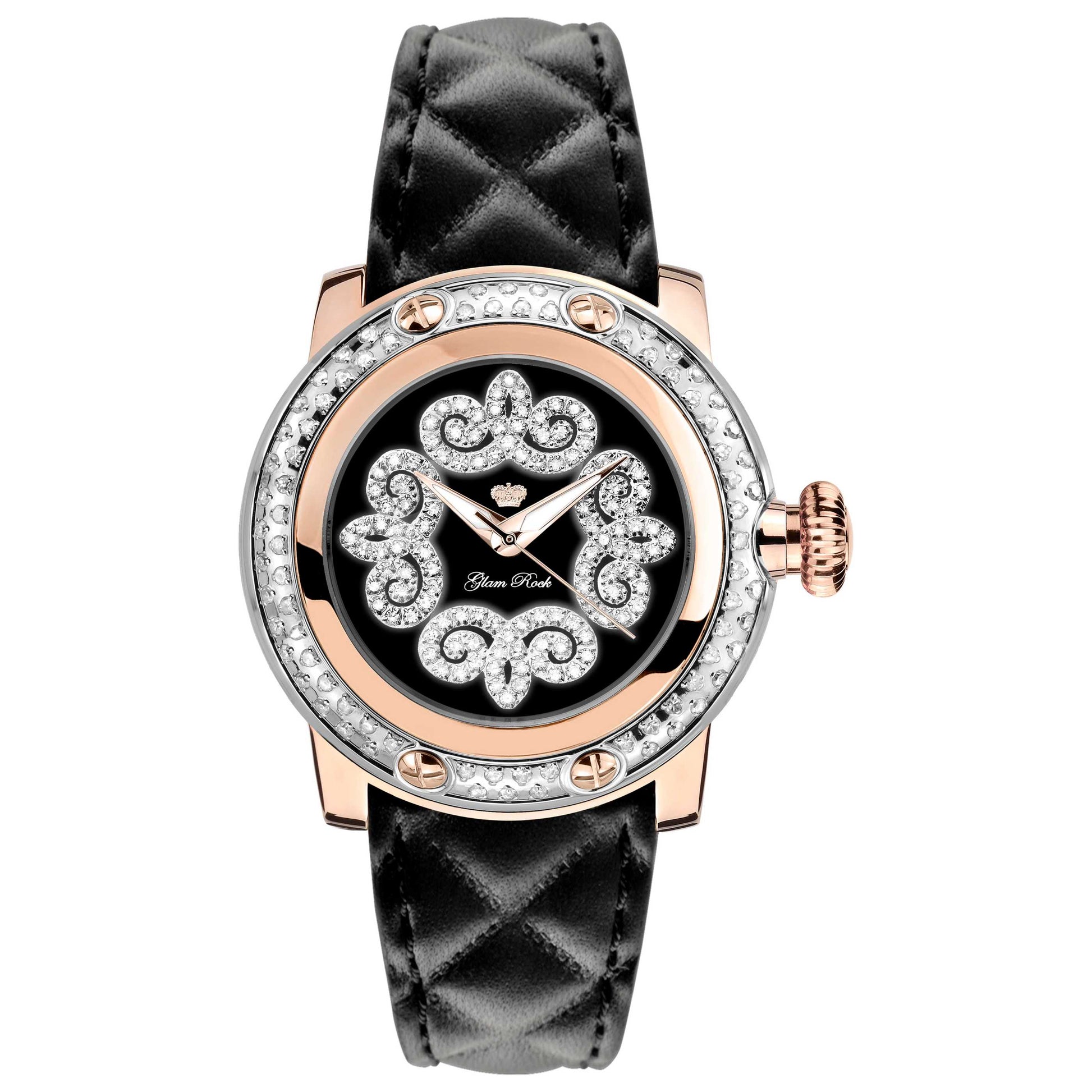 Front view of Glam Rock Palm Beach Women's Quartz Watch GR40418D