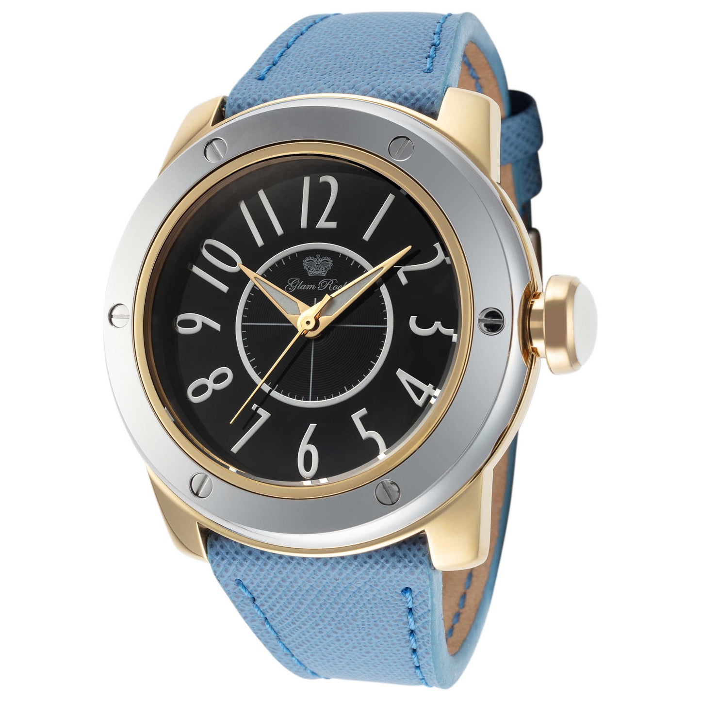 Front view of Glam Rock Aqua Rock Women's Quartz Watch GR50010F-N