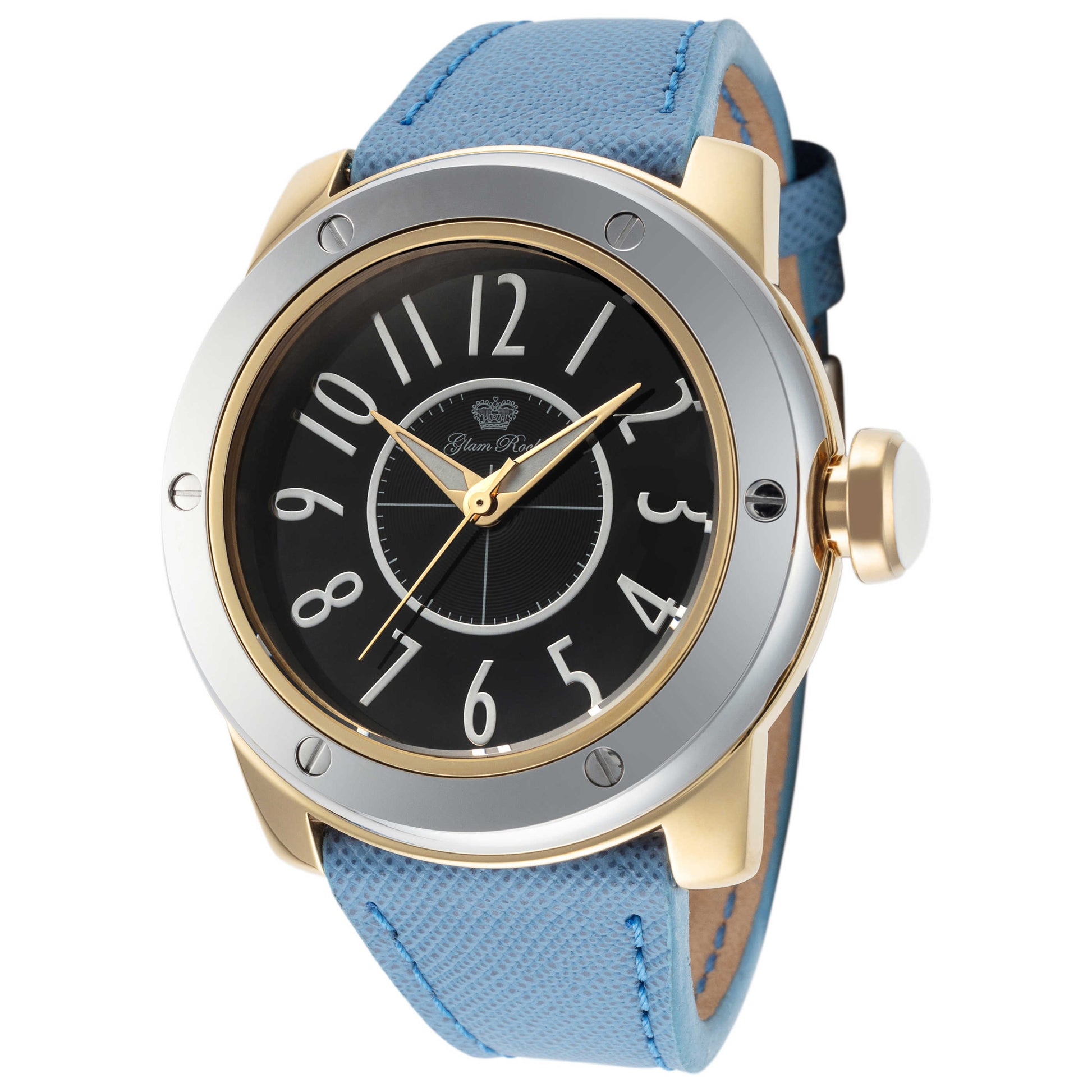 Front view of Glam Rock Aqua Rock Women's Quartz Watch GR50010F-N